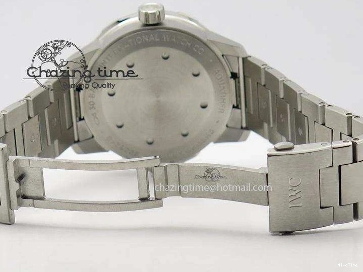 MIROTIME 0317 UrbanStyle Aquatimer Automatic IW329002 V6F 1:1 Best Edition Black Dial On SS Bracelet MIYOTA 7317